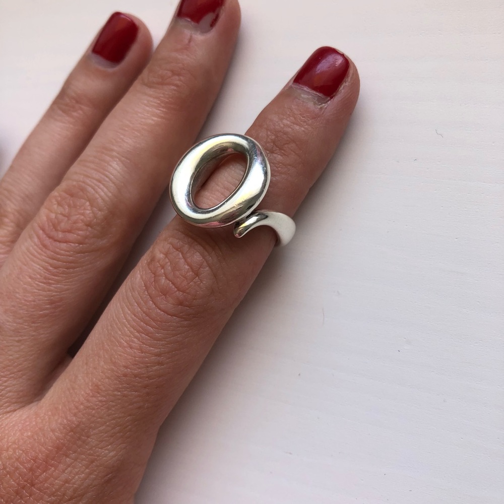 Tiffany & Co Elsa Peretti Silver ring - size 6